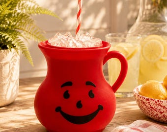 Retro Kool Guy Can Cooler | 3D Printed 12oz Soda Beer Holder | Nostalgic Drink Sleeve