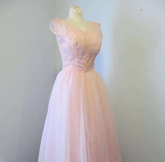 1960s prom dress