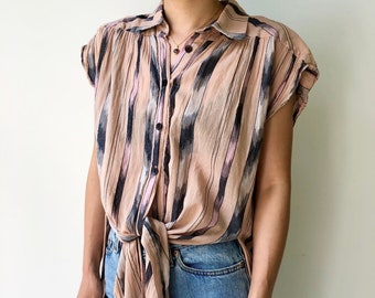 Rachel Comey Patterned Canna top