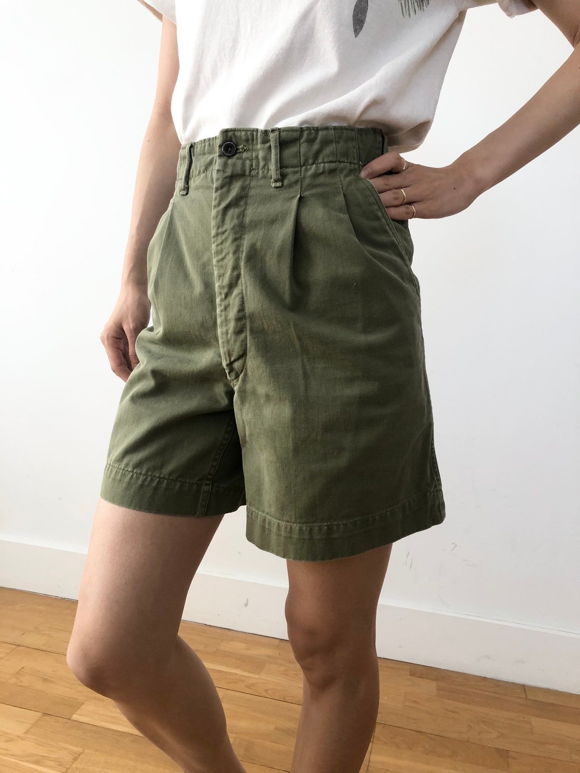 Vintage 1950s 1960s Boyscout Bermuda Green Cotton Shorts - Etsy UK