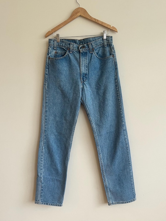 Vintage 80s 90s Levis 505 Jeans Made in USA W33 L32 - Etsy