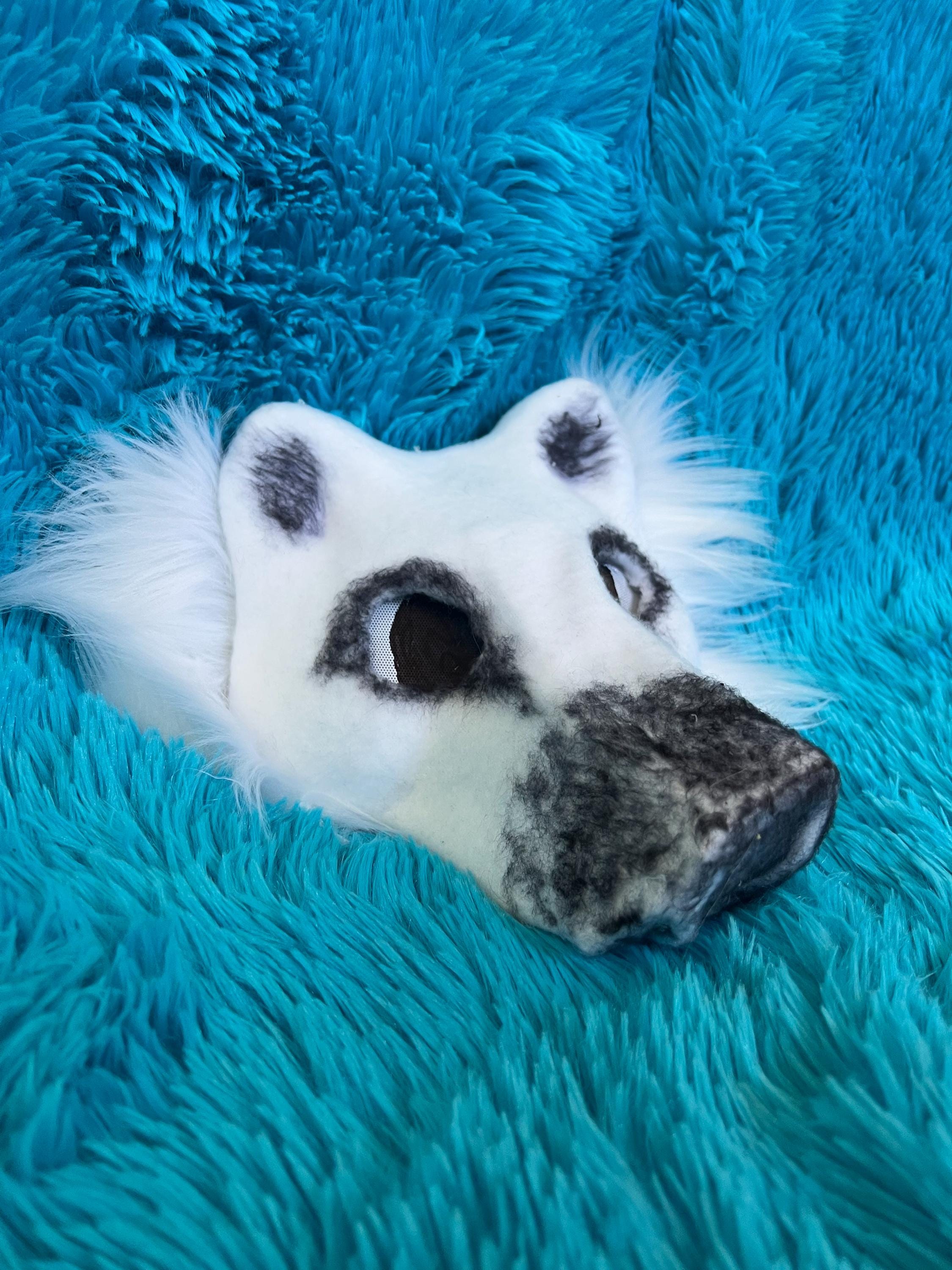 Therian arctic fox Mask