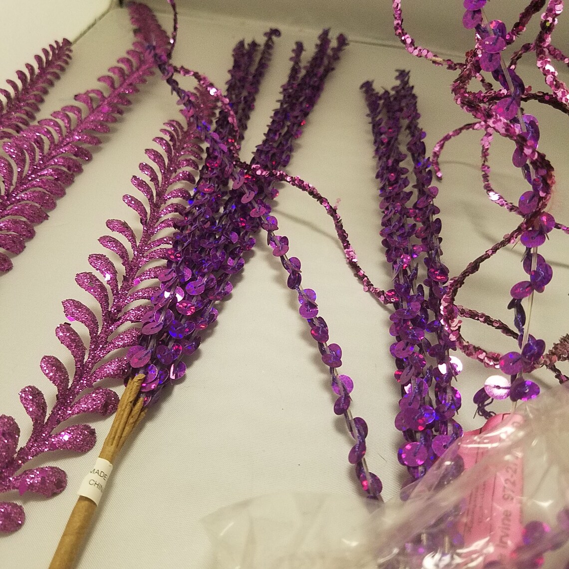 mardi gras floral picks