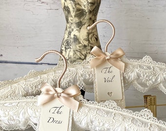 Wedding Dress Hangers. Bridal Hanger. Wedding Hangers. Personalized Hangers.Lace Wedding Hanger.Wedding Hanger Names.
