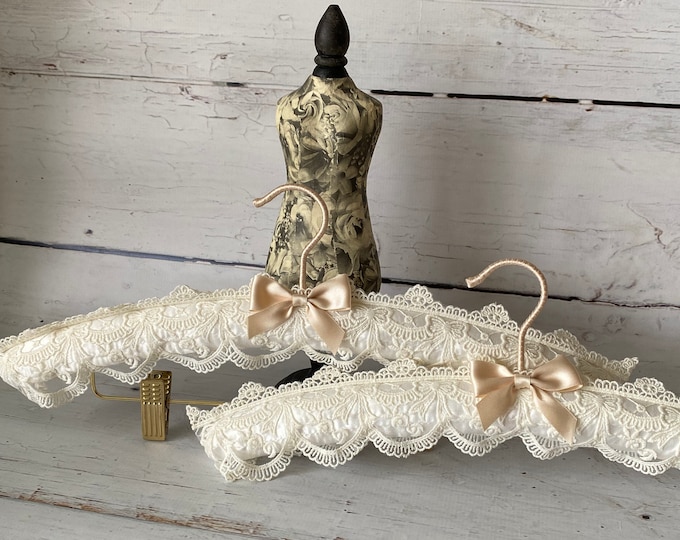 Wedding Dress and Veil Hanger Gift Set