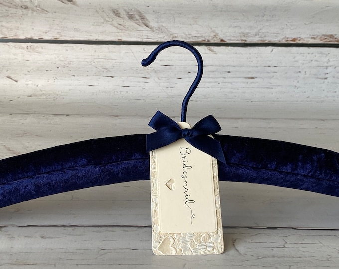 Velvet Wedding Hanger.Velvet Bridal Hanger.Wedding Hangers Bride.Wedding Dress Hanger. Bridesmaid Hanger. Velvet Wedding Hanger