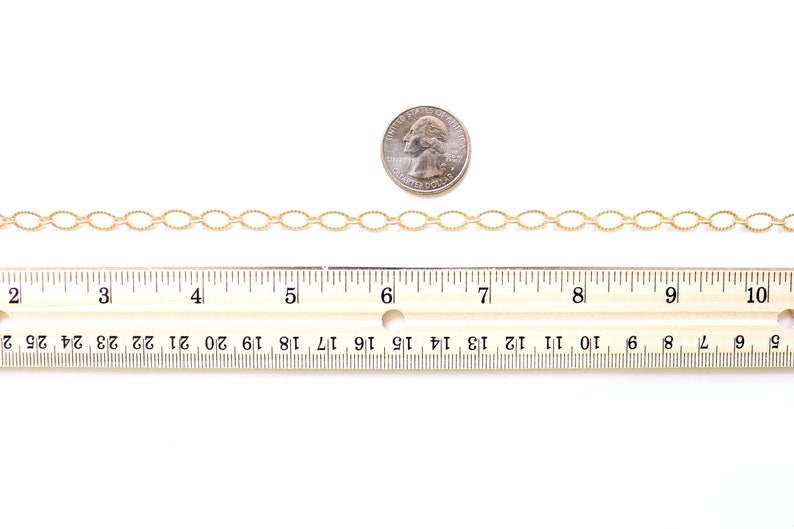 Extender Chain Wholesale Chain Jewelry Finding Oval Link Chain Jewelry Making Bulk Jewelry Making Corrugated Link Chain Bulk Chain