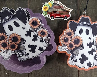Moo boo ghost freshie mold