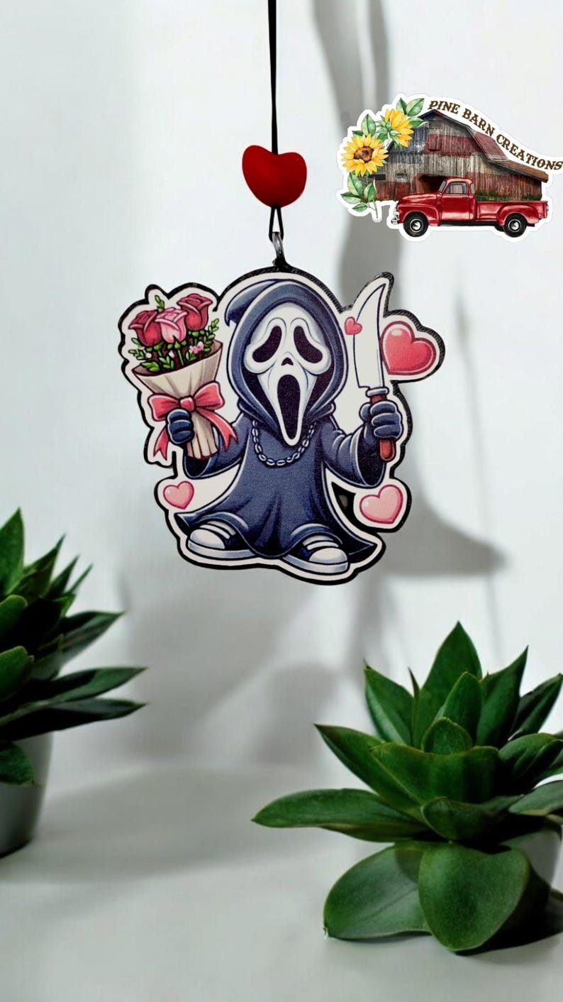 Ghosty Hearts Cardstock Freshie Mold - Etsy