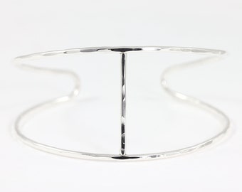 Sterling Silver I Cuff