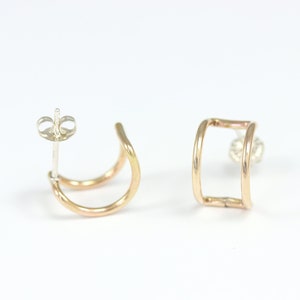 Ear Cuff Studs - Silver Ear Cuff - Ear Cuff - Gold Ear Cuff -Sterling Silver Ear Cuff - Silver Earrings - Sterling Silver Earrings - Earring