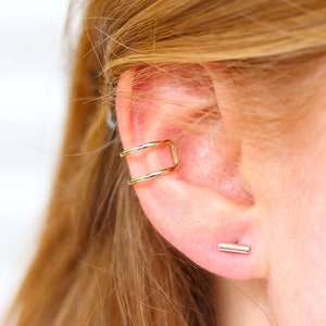Ear Cuff No Piercing | Gold Ear Cuff- Ear Crawler Silver Ear Cuff -Ear Cuffs - Ear Crawler Earrings - Minimalist Earrings - Ear Cuff Earring
