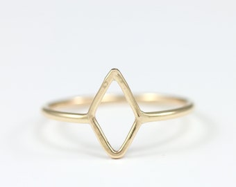 Kleiner Diamant Stapelring - Sterling Silber Ring - Stapelring - Ringe für Frauen - Midi Ring - Winzig - Silber Stapelring - Geschenk für Sie