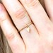 Charm Ring Dangle Ring 14K Gold Filled Sterling Silver - Etsy