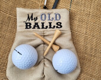 My Old Balls Golf Ball Sacks - Free Shipping