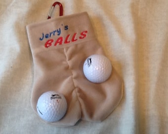 Personalized Golf Ball Sacks - Free Shipping!