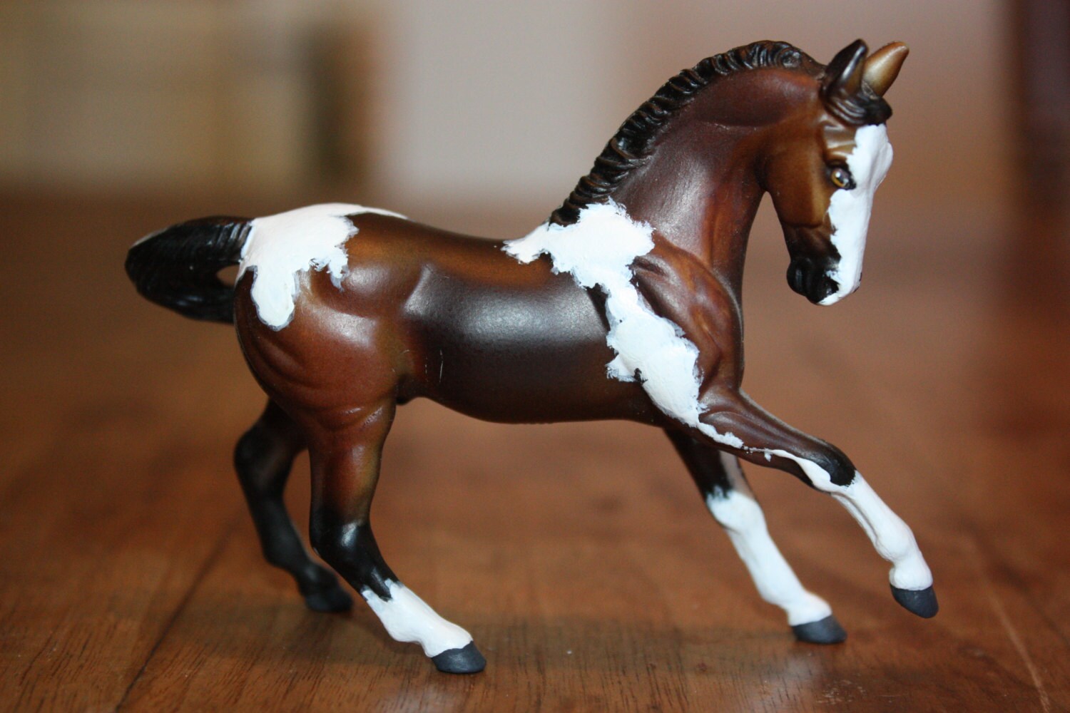 Custom painted Breyer horse Stablemate scaleWarmblood model Etsy