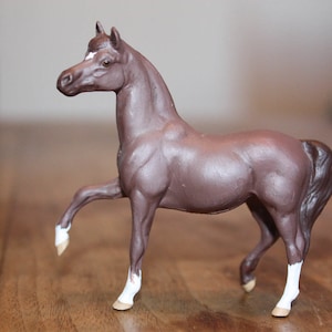 Custom painted Breyer Model Horse- Stablemate size