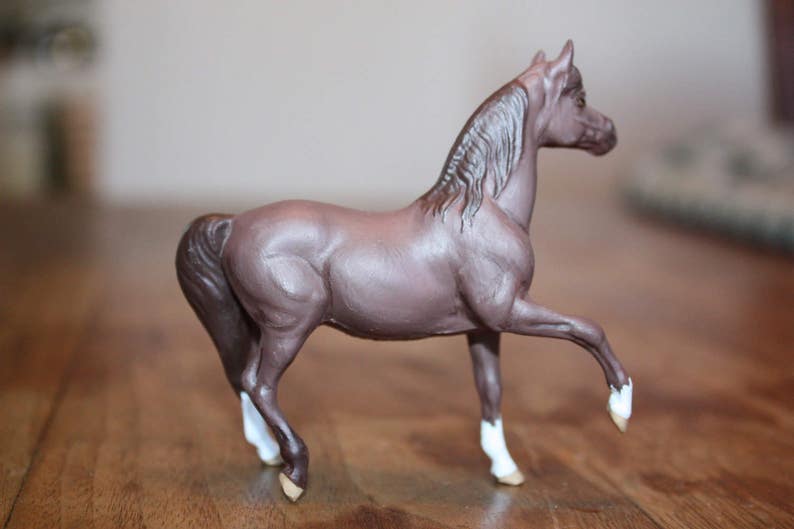 Custom painted Breyer Model Horse Stablemate size