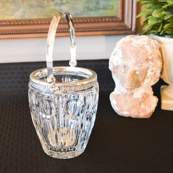 Crystal Ice Bucket Etsy