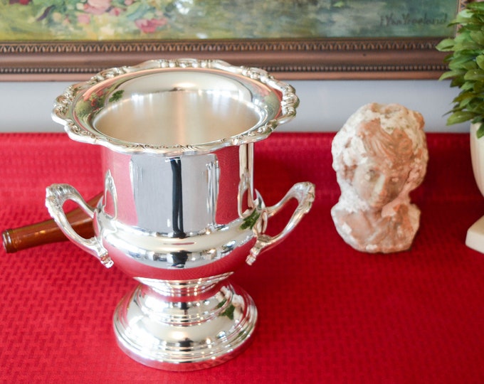 Gorham Silver Plate Wine Chiller Trophy Style Champagne Etsy