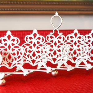 Vintage Silver Plate Toast Rack - Engraved Fretwork Design - Exandable 6 Slot Toast Rack - Letter Rack - Accordian Style Toast Rack