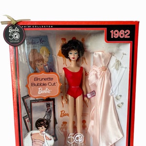 1962 barbie brunette bubble cut 2025