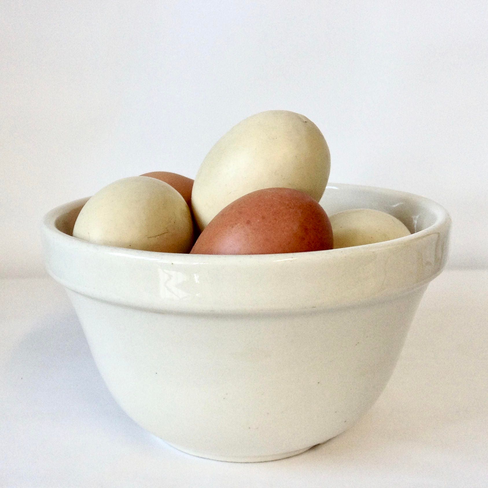 Vintage Ironstone Pudding Basin Small Mixing Bowl Etsy