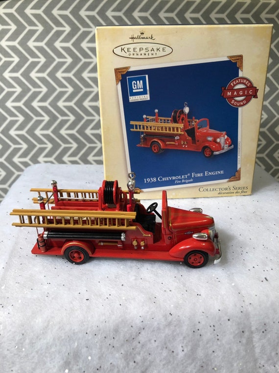 Hallmark Keepsake Christmas Ornament 1938 Chevrolet Fire | Etsy
