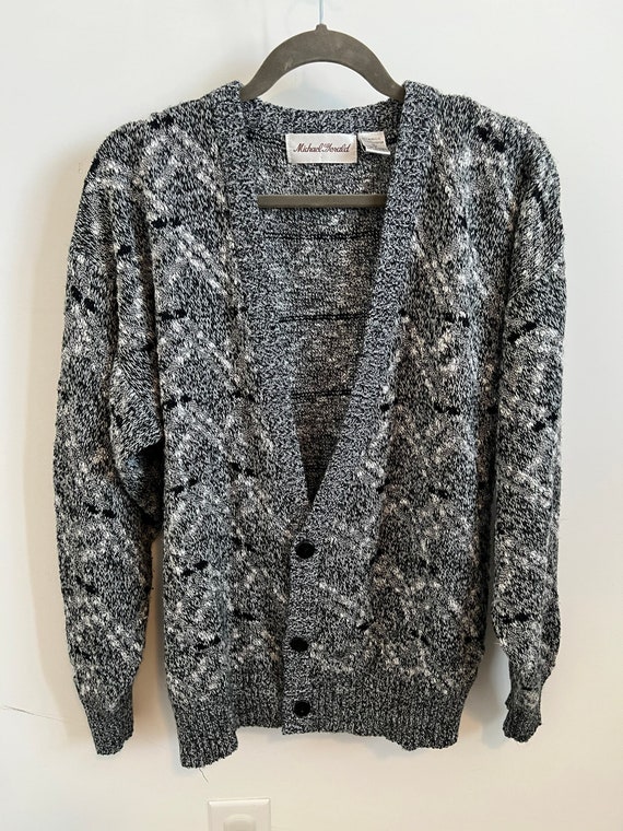 Vintage Knit Cardigan - Etsy Vintage Knit Cardigan - Etsy