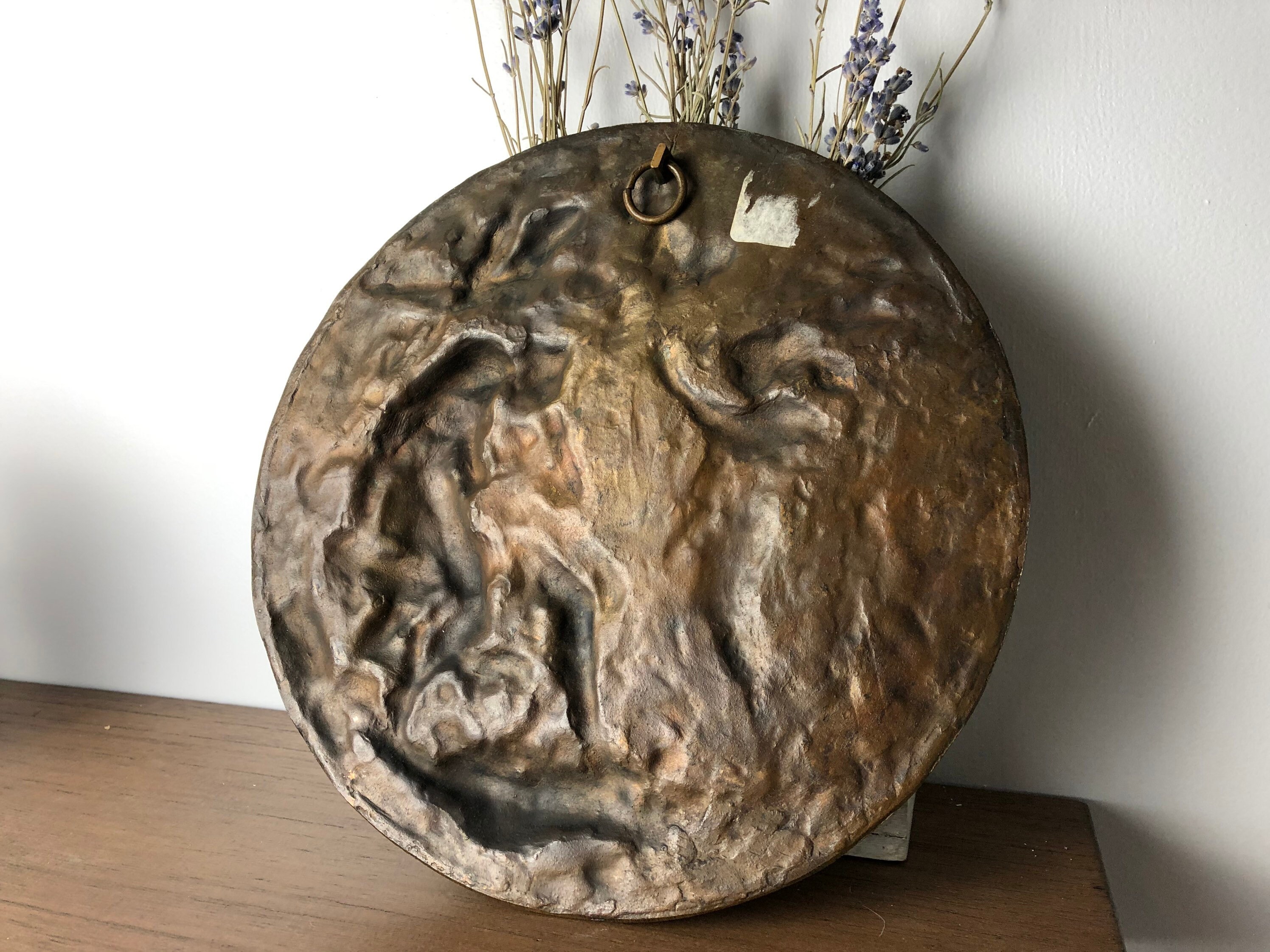 Bronze Plaque | Expulsion of Adam and Eve From the Garden of Eden - Etsy