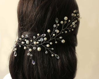 Pattern For Hair Vine Headpiece Hair Accessory Headband Tiara Crown + FREE VIDEO TUTORIAL