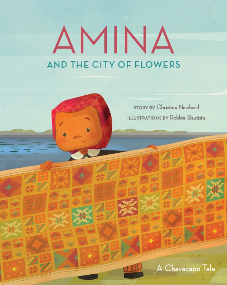 Amina and the City of Flowers Self-Published Book image 1