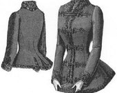 AG1769 - 1889 Jacket Trimmed with Astrakhan Sewing Pattern by Ageless Patterns