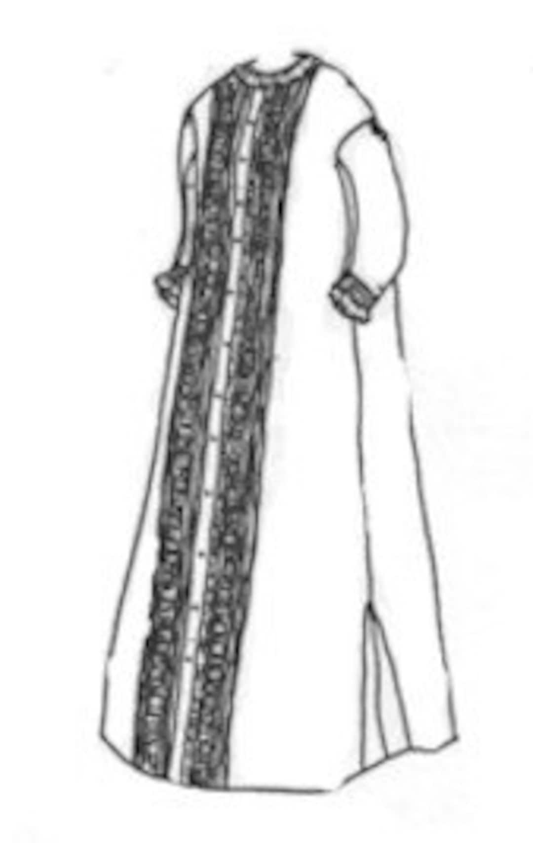 1860 Wrapper Pattern PI507 1860's Wrapper Sewing Pattern by Period Impressions - Etsy
