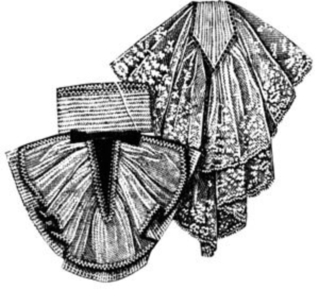 AG1364 1912 2lace Jabots Sewing Pattern by Ageless Patterns Etsy