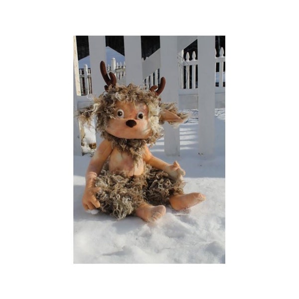 DC142  - Grizzle the Faun Craft Pattern by "Jennifer Carson, The Dragon Charmer"