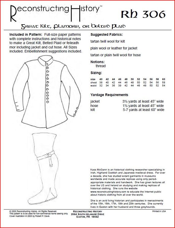 great kilt pattern