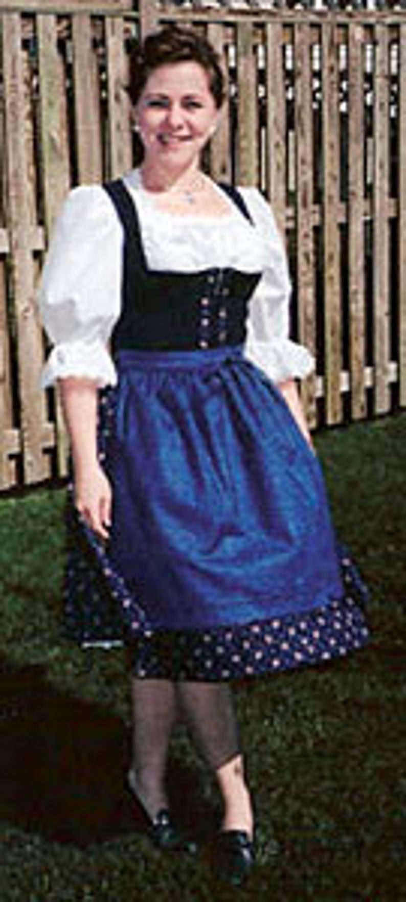 printed gown pattern