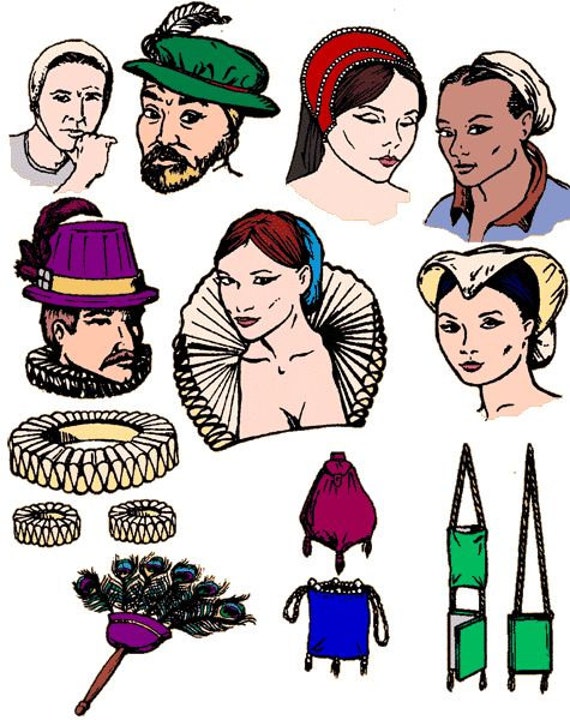 Ma003 The Elizabethan Wardrobe Accessories Sewing Pattern By Etsy