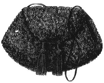 AG1574 - 1868 Pocket Muff Sewing Pattern by Ageless Patterns