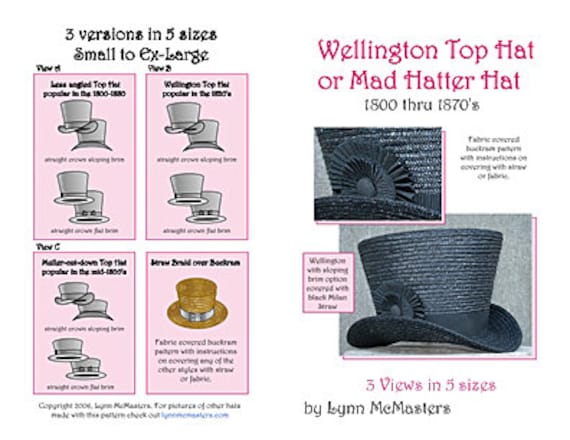 Перевести шляпа. Mad Hatter Top hat pattern. Top hat перевод. Mad Hatter hat Printable. Top hat Types 1800s.