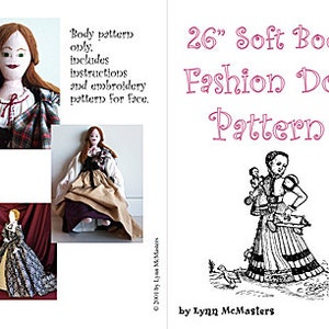 MC25 - 26" Fashion Doll Sewing Pattern by Lynn McMasters