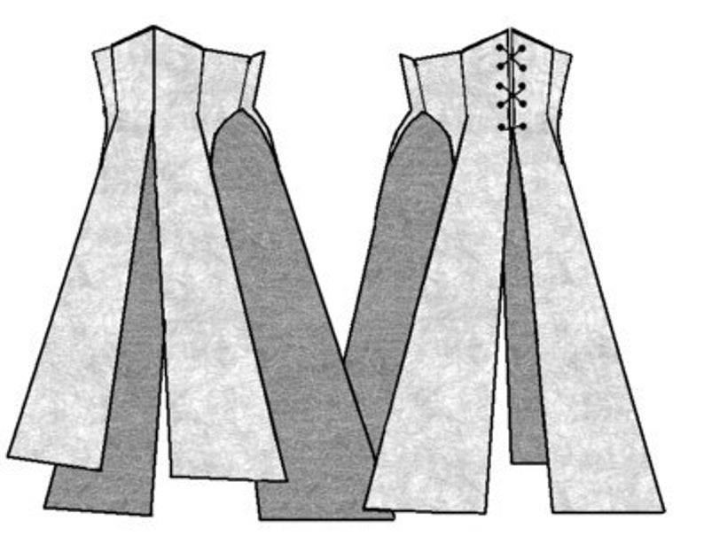 1860s Guide to Victorian Civil War Costumes on a Budget     TV445 - 1864 Sash Belt Sewing Pattern by Truly Victorian  AT vintagedancer.com