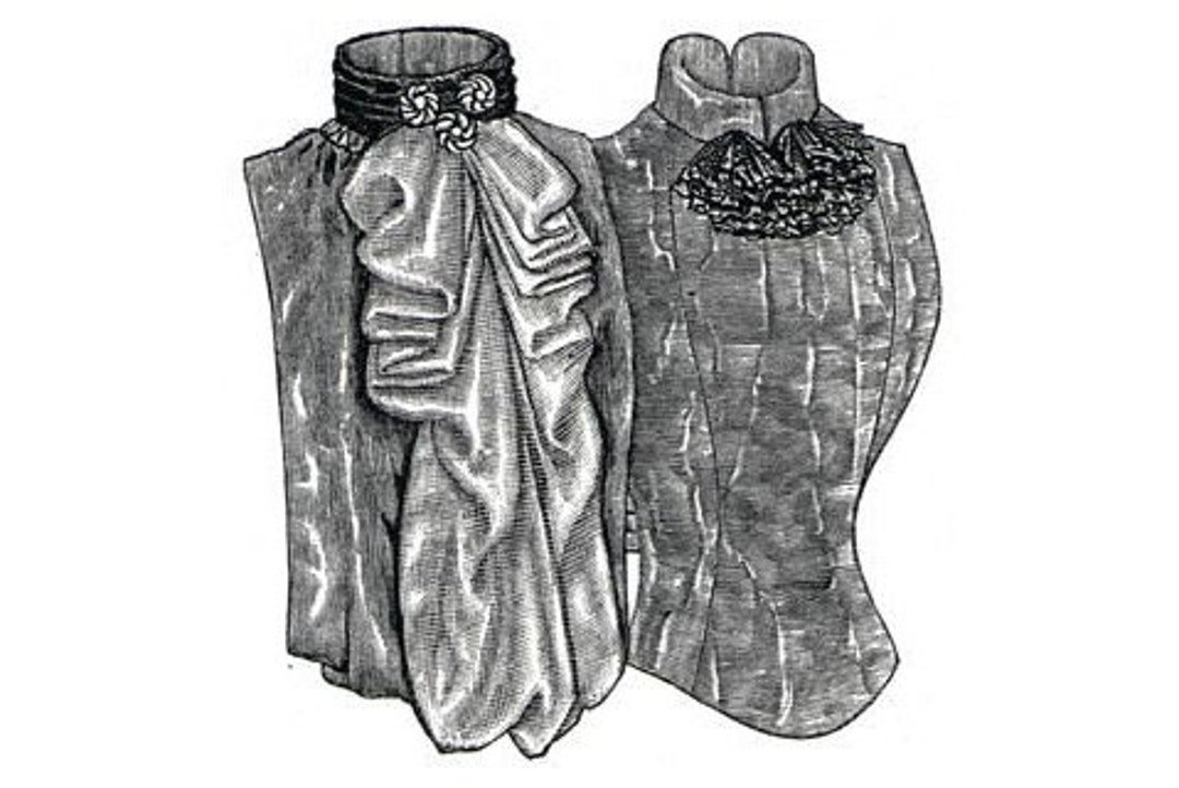 AG2162 1894 Two Vests for Jacket Bodices Sewing Pattern by Ageless