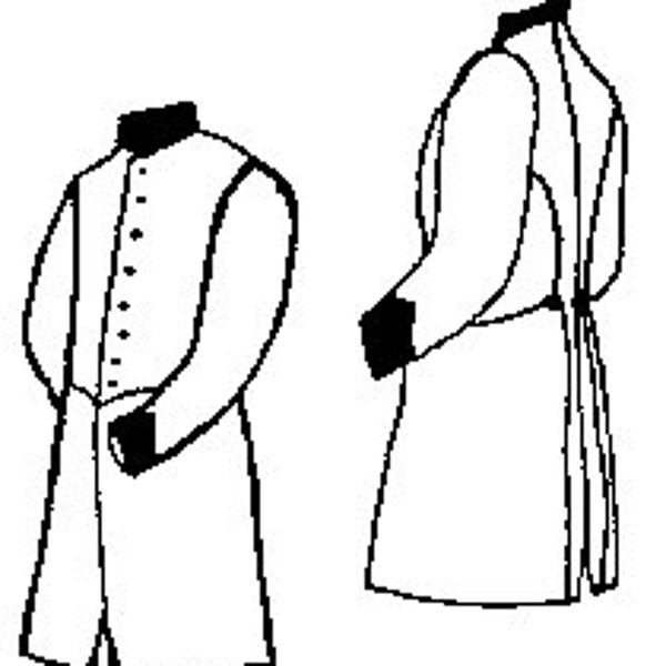 PI710 - Civil War Era Military Frock Coat Sewing Pattern by Period Impressions