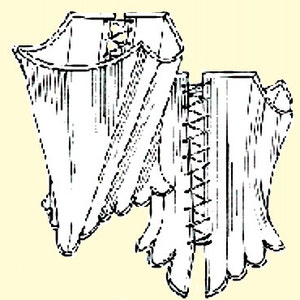 JRStays - 18th Century Strapless Stays Sewing Pattern by JP Ryan