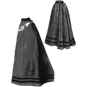 AG2217 - 1894 Brown Godet Skirt Pattern by Ageless Patterns