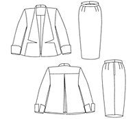 FW255 Swing Suit Sewing Pattern by Folkwear - Etsy