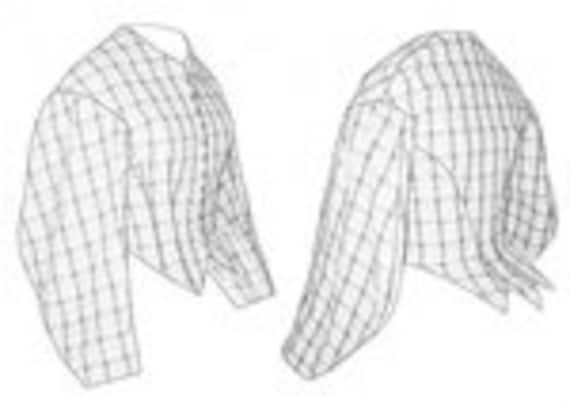 Sewing pattern for 1861 Womens dress bodice Truly Victorian TV443 uncut